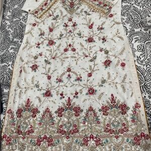 Embroidered Floral Dress